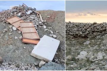 Tužno! Jedno od geološko i paleontološki najljepših dijelova našeg otoka postaje odlagalište smeća