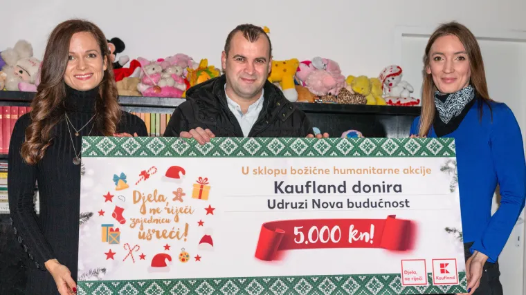 Kaufland udrugama diljem Hrvatske donirao ukupno 195.000 kuna