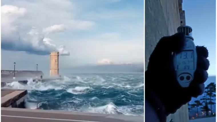 'Vrijeme na području Kvarnera je opasno po život'