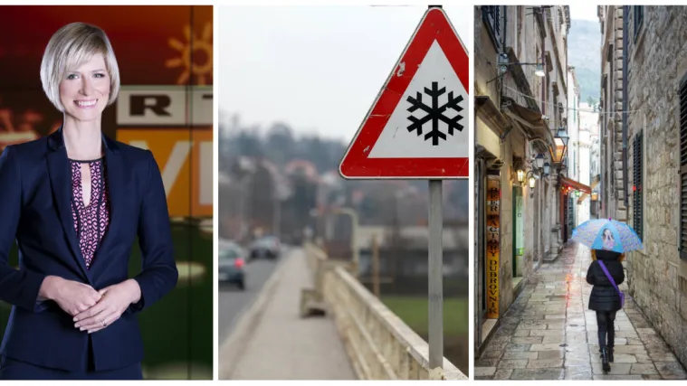 Budite oprezni u hodu po neoči&scaron;ćenim povr&scaron;inama: Bit će leda, stiže i promjena vremena