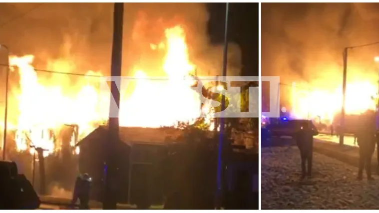 Požar u Zagrebu: Planulo skladi&scaron;te tvrtke za prodaju keramičkih pločica