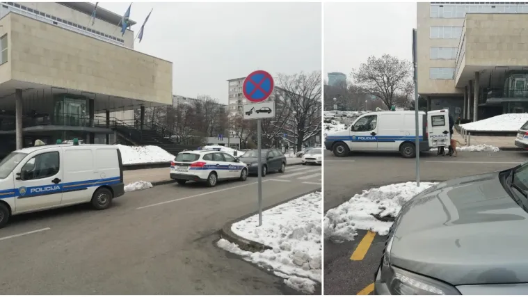 Policija pregledala zgradu Zagrebačkog poglavarstva: 'Dojava o bombi bila je lažna'
