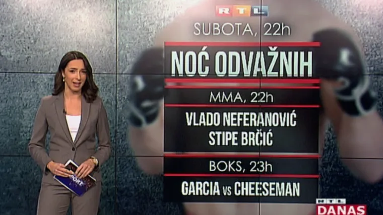Nakon rukometa, RTL ponovno donosi borilačke poslastice: Ove subote ne propustite 'Noć odvažnih'