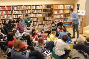 Međugeneracijsko druženje i predstavljanje slikovnica Borisa Kralja u Križevcima