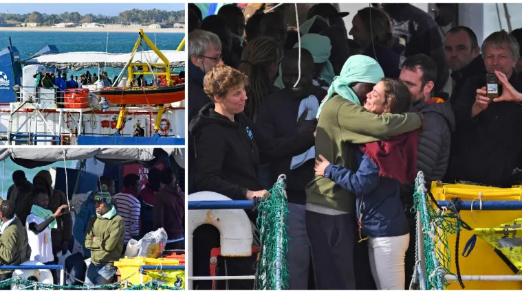 Migranti se iskrcali u Italiji, Rim ih i dalje ne želi primati: Salvini traži istragu nad humanitarcima