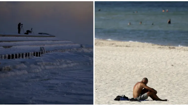 Dva svijeta: u Australiji najtopliji mjesec u povijesti, u SAD-u ljudi umiru od hladnoće