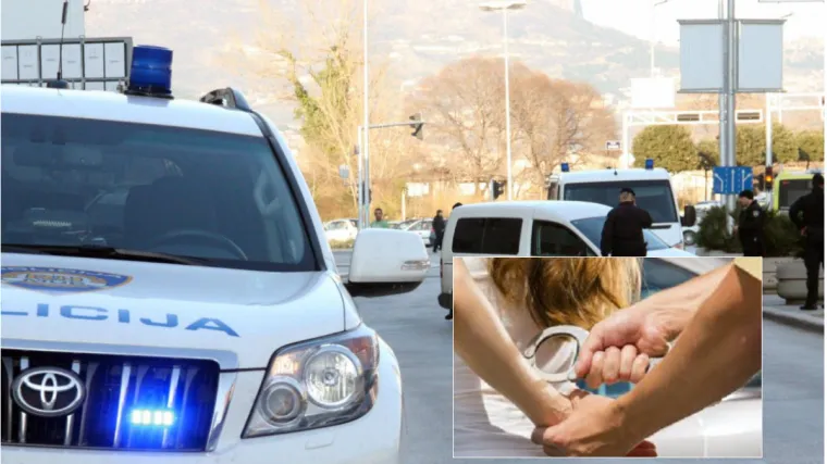 Pali muž i žena, ona u odjeći skrivala tri velika paketa