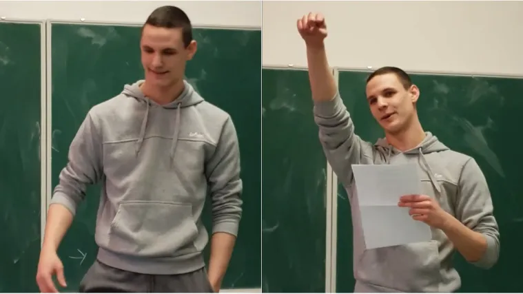 VIDEO Maturant postao hit: Pogledajte kako se sna&scaron;ao s domaćom zadaćom!