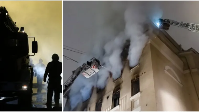 U požaru u sredi&scaron;tu Moskve smrtno stradalo sedam osoba: Postoji strah od uru&scaron;avanja zgrade