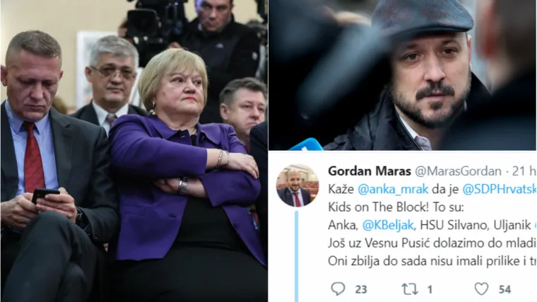 'Jo&scaron; im samo fali Vesna Pusić i dolazimo do mladih nada'