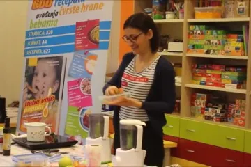Radionica "Bebe vole papati" u Križevcima