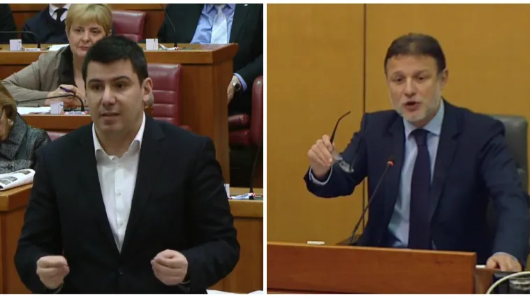 Grmoja vikao: 'Dosta nam je &Scaron;eksove udba&scaron;ke matematike". Jandroković: 'Sram vas bilo...'