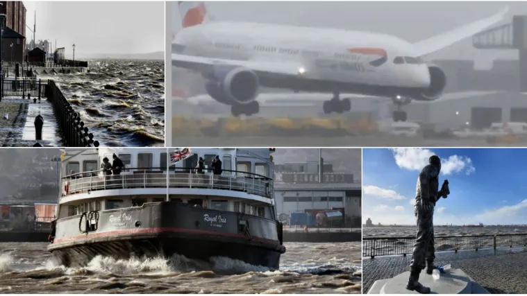 VIDEO Avion se u britanskoj zračnoj luci odbio od piste: Zbog vjetra nije mogao sletjeti