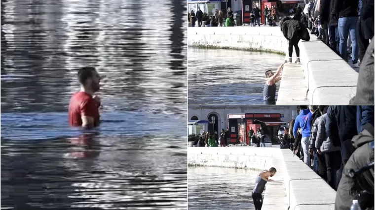 Sjedili su na kavi kada im je prišla skupina mladića; 'Odjednom je nastala skrika i vika'