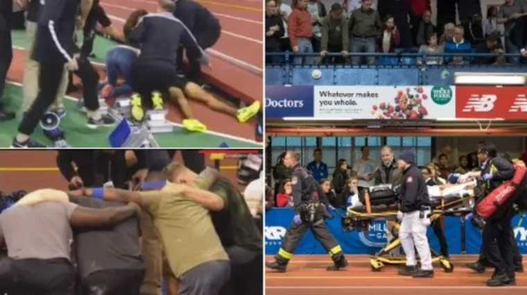 Poznati atletičar sru&scaron;io se usred utrke i ostao nepomično ležati