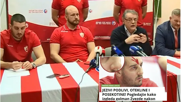 Pokazivali novinarima kako su pro&scaron;li u Splitu; 'Isjekao me nožem, ubili bi me da nisam skočio u more'