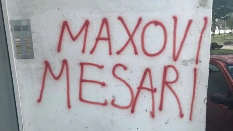 Danas u Splitu osvanuo novi usta&scaron;ki grafit: 'Dokle će se ovo sve skupa dovesti? Strah me je'