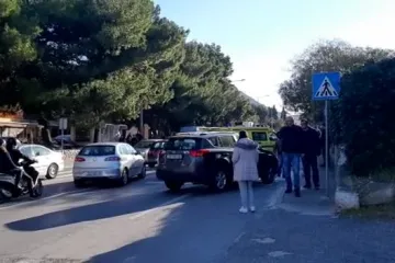 Prometna nesreća u Lapadu, ozlijeđen pješak