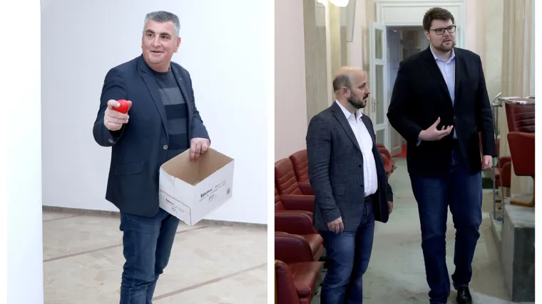 Opaka romantika zavladala Saborom: Jedni su dijelili darove, a drugi ljubavne savjete