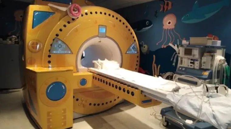 Magnetnu u Klaićevoj pretvorili u podmornicu kako malene pacijente ne bi bilo strah