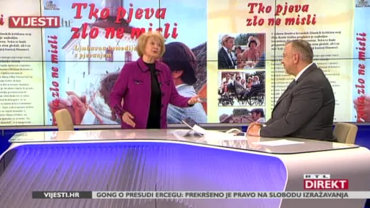 Šprajc se malo zarumenio: Nakon 49 godina u RTL Direktu zapjevala mnogima omiljene stihove