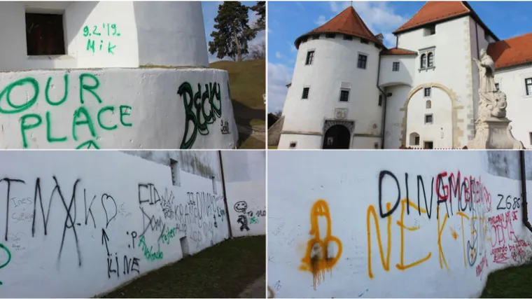 Spomenik nulte kategorije i&scaron;aran usta&scaron;kim simbolima, pogrdnim grafitima, vulgarnim slikama...