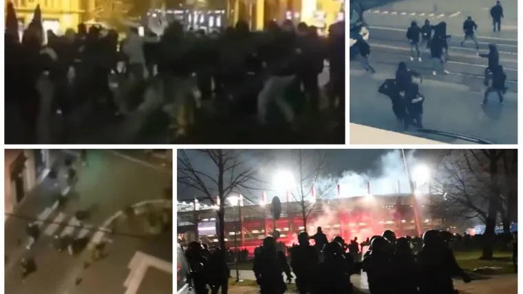 Nisu samo Dinamovi navijači radili nerede, horor-scene stižu sa svih strana