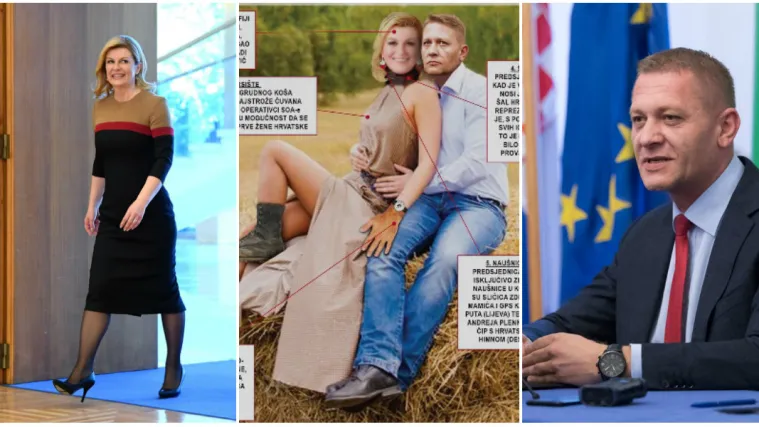 Nova afera? Predsjednica u zagrljaju Beljaka: 'SOA otkrila novi poku&scaron;aj destabilizacije desnice'