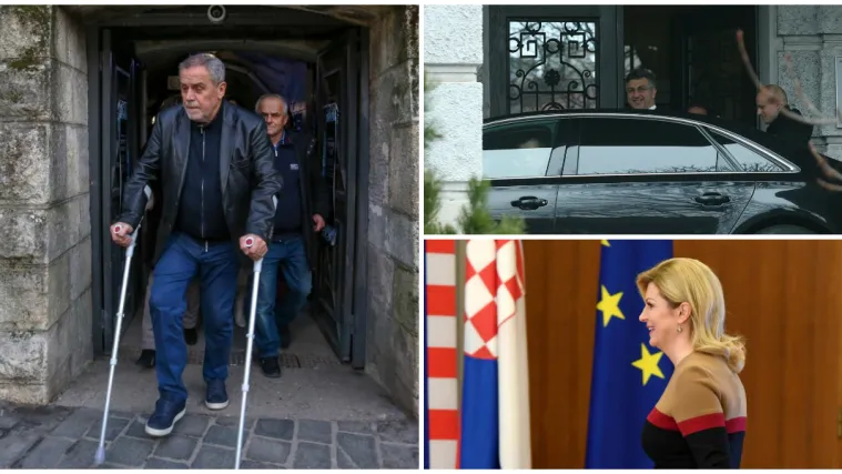 Bandić na &scaron;takama, predsjednica primila infuziju, Plenković ka&scaron;ljao: Kakvo je zdravlje političara?