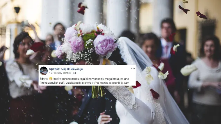 Ludi oglas iz Osijeka: 'Tražim žensku osobu koja će na svadbi mog brata napraviti spačku...'