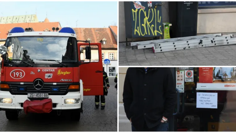 Stra&scaron;na nesreća u centru Zagreba: Radnik s tri metra visine pao u okno svjetlarnika