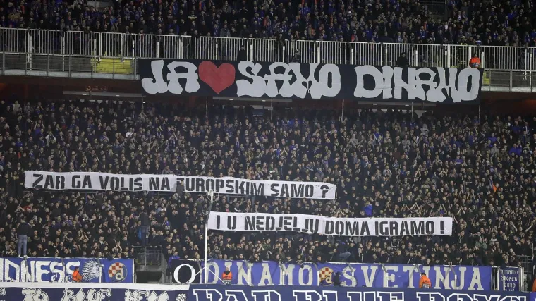 Zar ga voli&scaron; na europskim samo? Bad Blue Boysi poslali sjajnu poruku Dinamovim navijačima