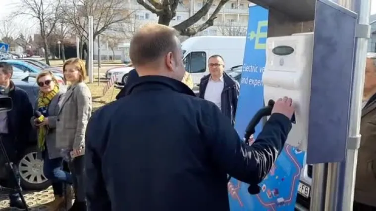 Puštanje u pogon punionice električnih vozila u Koprivnici