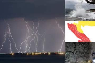 Pad temperature, orkanski udari vjetra i valovi veći od 4 metra