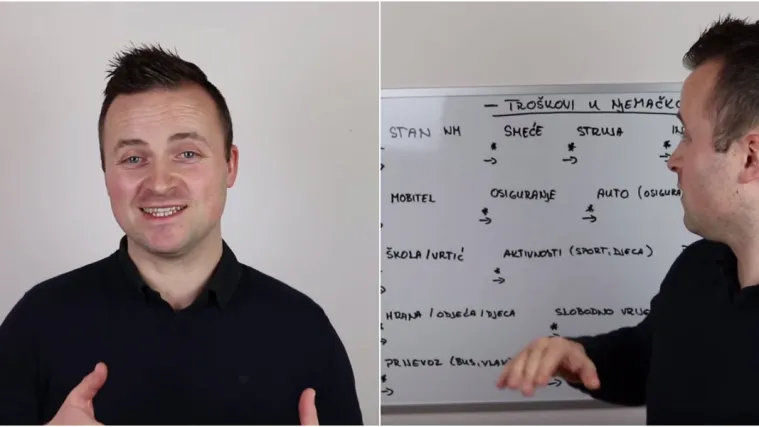 Izračunao tro&scaron;kove života u Njemačkoj i poručio: 'Postavite si ciljeve, jer bez njih to ne vrijedi ni&scaron;ta'