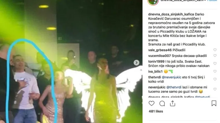 Grlio se s Milom Kitićem, a njegovi prijatelji dobacivali: 'Ne bojte se, neće vas'