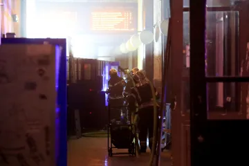 VIDEO Požar na Glavnom kolodvoru: Gore ormarići za ostavljanje stvari, vatrogasci na terenu