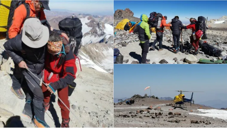 HGSS-ovci spasili život mu&scaron;karcu na najvi&scaron;em vrhu Južne Amerike: 'Zatečen je u jako lo&scaron;em stanju'