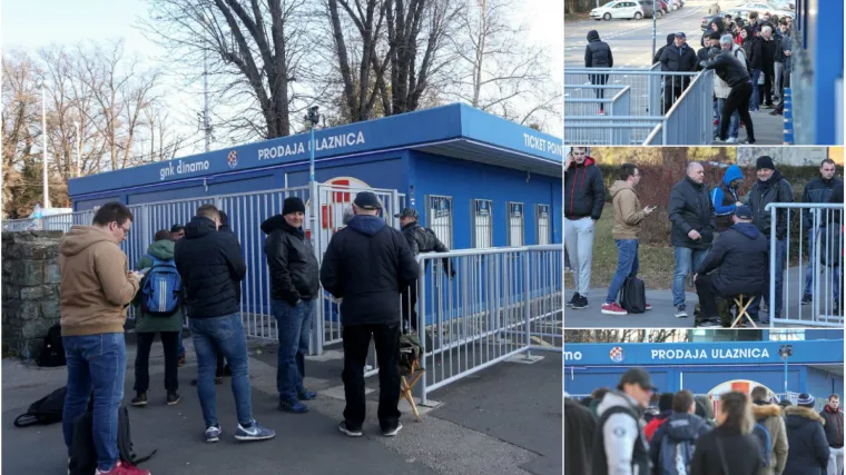 Od pet ujutro čekaju se ulaznice za povijesnu utakmicu