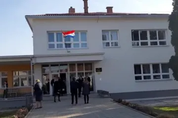 Obilazak energetski obnovljene škole "Fran Koncelak" Drnje