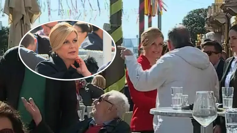 Predsjednica na Korzu jedno pitanje nije mogla izbjeći: 'Osjećala sam se dobro i kao čovjek...'