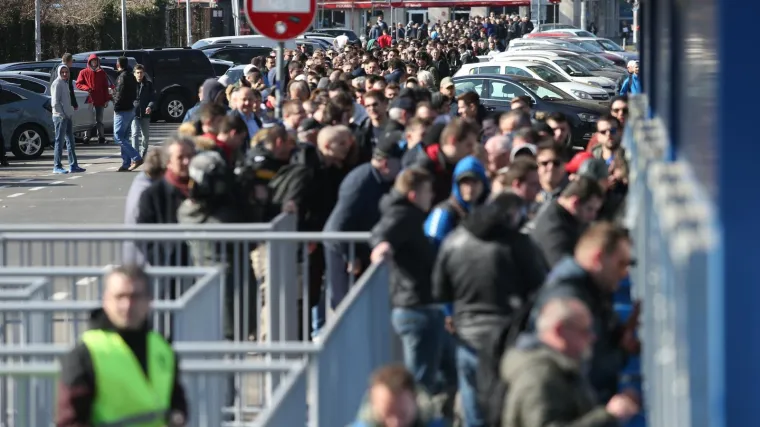 Zagreb trese nezapamćena navijačka groznica