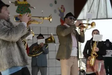 Maškare iz Dugog Sela u Vrbovcu - Đurđev dan