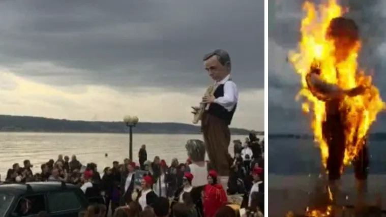 Pupovčev lik dvaput spalili, Ka&scaron;telani - to nije govor mržnje: Je li za vrijeme fa&scaron;nika sve dozvoljeno?