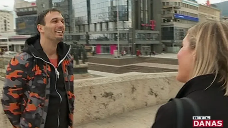 Igor Karačić u Skoplju je prava zvijezda: 'Ljudi su mi dolazili pod prozor i pjevali navijačke pjesme'