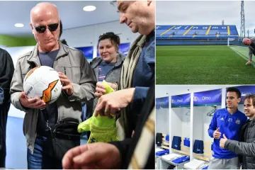 Dinamo organizirao obilazak stadiona za slijepe i slabovidne navijače