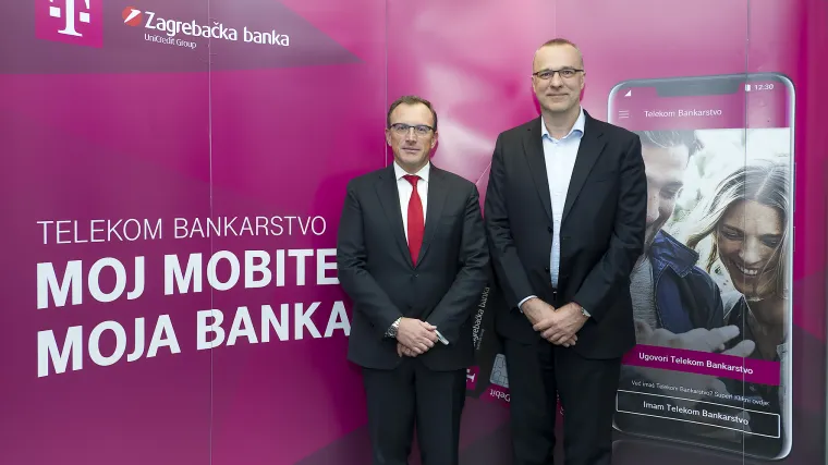 Hrvatski Telekom i Zagrebačka banka pokreću najsuvremeniju uslugu mobilnog bankarstva u Hrvatskoj