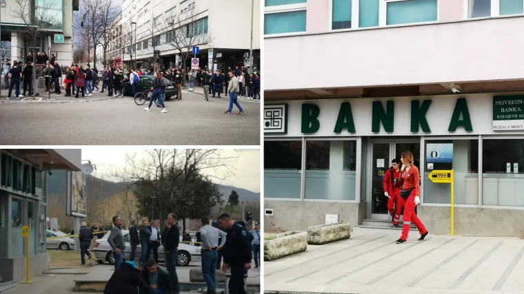 Talačka kriza u Mostaru: Trojica Zagrepčana poku&scaron;ala opljačkati banku usred bijela dana