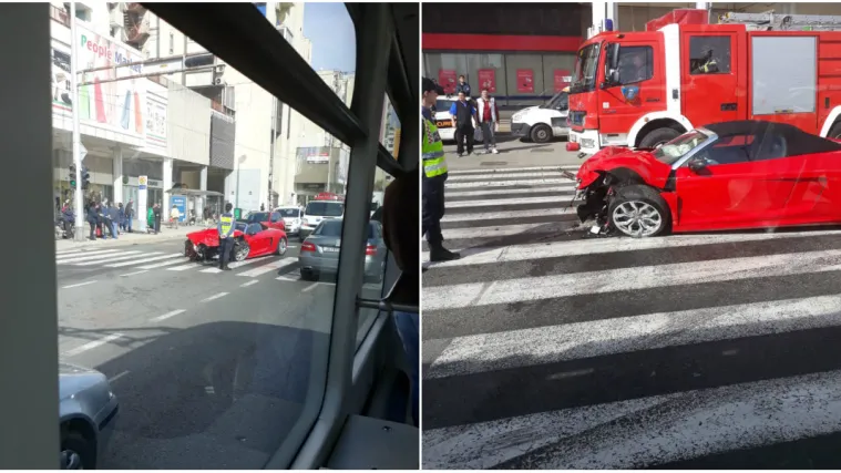 Siloviti udar u Dubravi: Sudarila se dva luksuzna automobila, dijelovi razbacani u krugu od 50 m