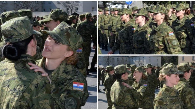 Među dragovoljnim ročnicima sve vi&scaron;e žena, a ima i majki: 'Tu sam samo zbog djece'